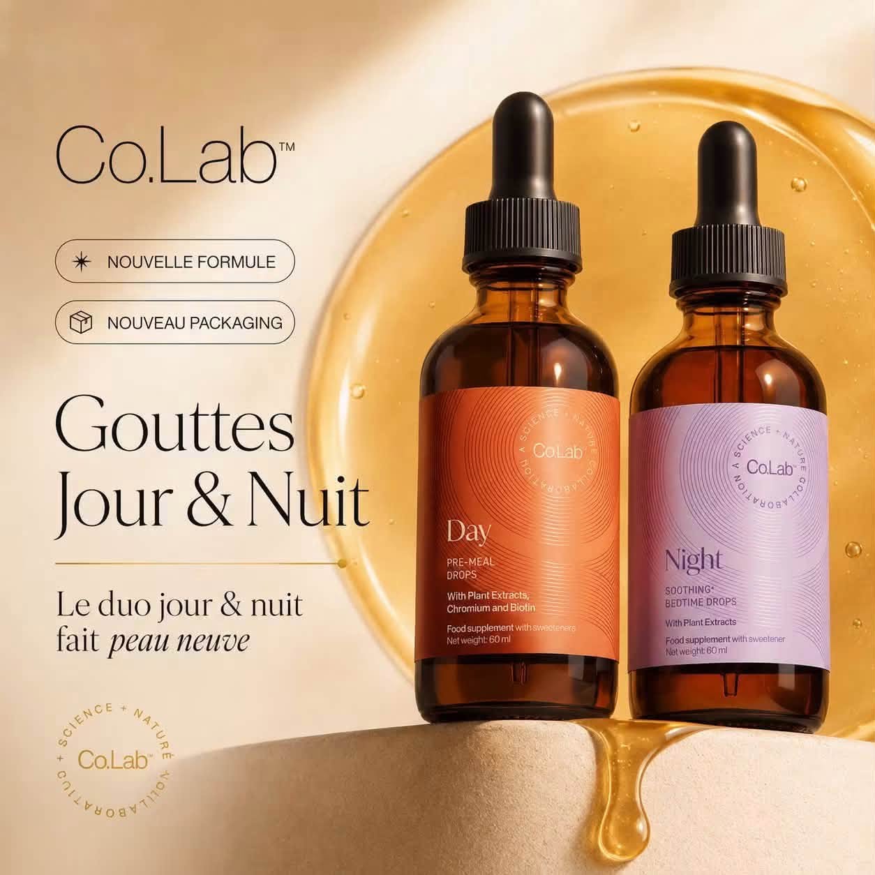 Image des gouttes jour & nuit - Nouvelle Formule, nouveau packaging