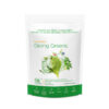Packaging of Giving Greens, a dietary supplement in sachets made from green vegetables