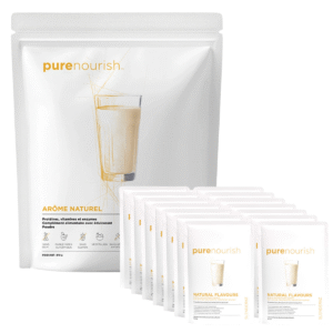 Image représentant les deux formats du produit PureNourish de Slenderiiz