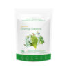 Envase de Giving Greens, complemento alimenticio en sobres a base de verduras verdes