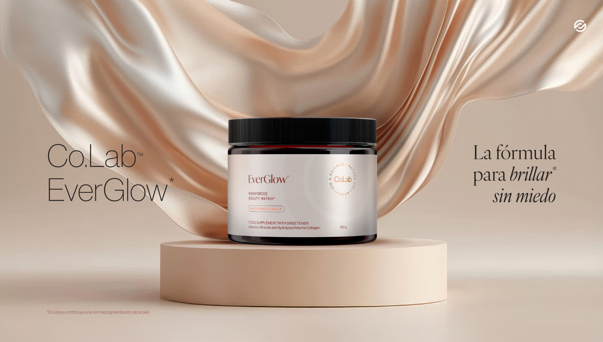Imagen que representa el producto EverGlow sobre un podio