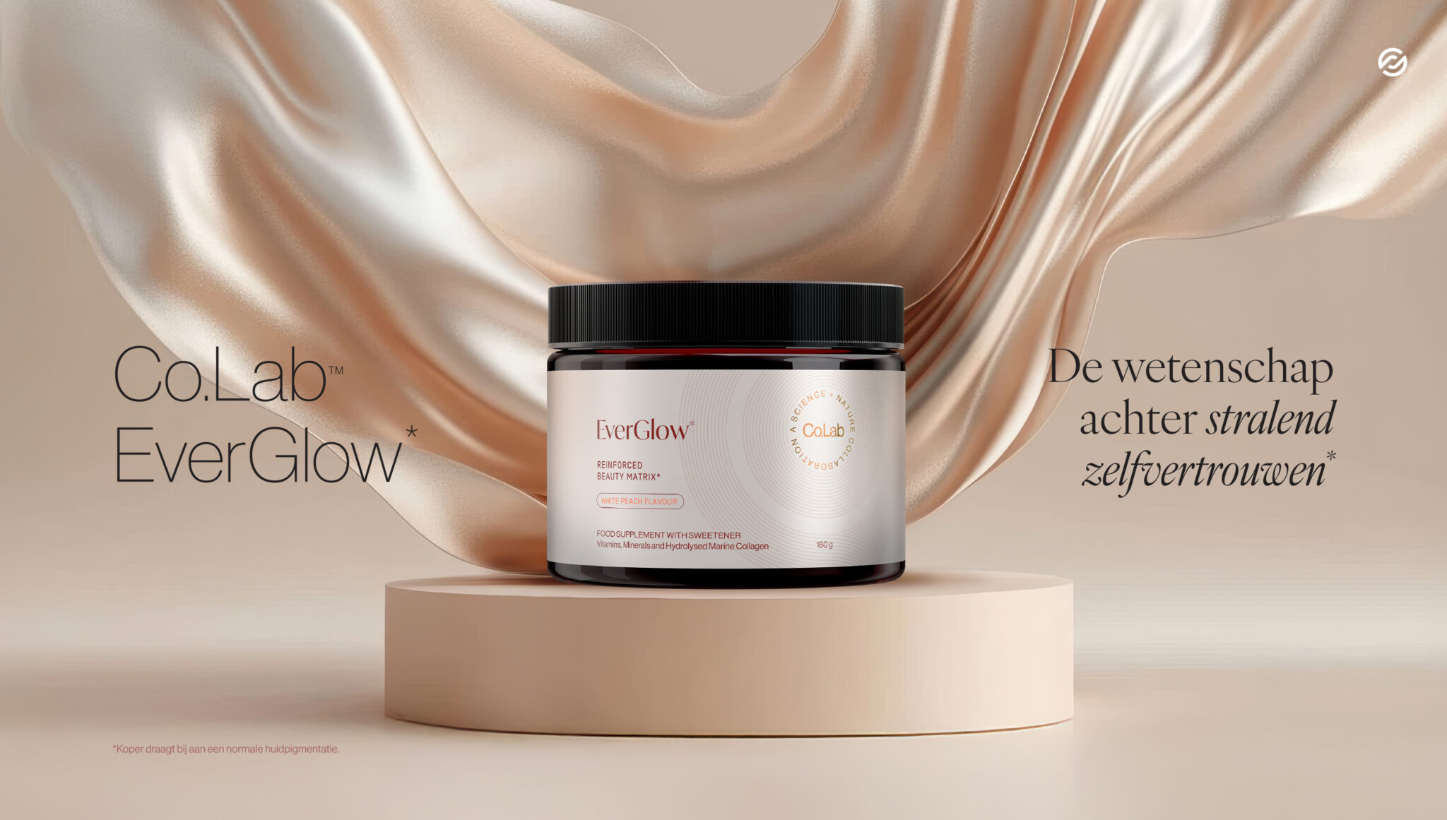 Afbeelding van het product EverGlow op een podium