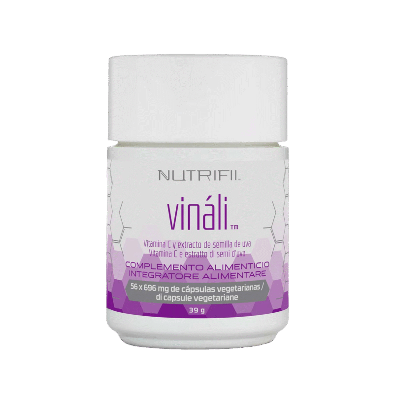 Integratore alimentare Vinali, antiossidante a base di semi d’uva e vitamina C