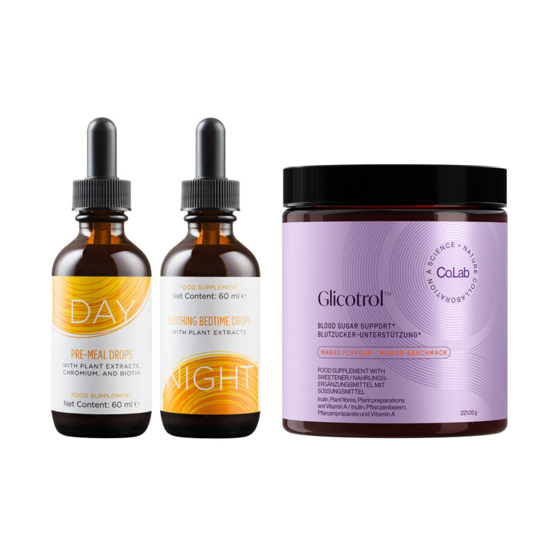 Glicotrol™ & Day/Night Drops Pack | Blood Sugar & Metabolism