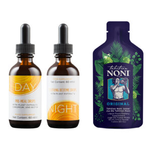 Body Balance Original: Dag- en Nachtdruppels + Zakjes Tahitian Noni Original