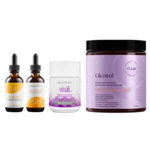 Body Balance Thrive: bevat Dag- en Nachtdruppels + Vináli + Glicotrol