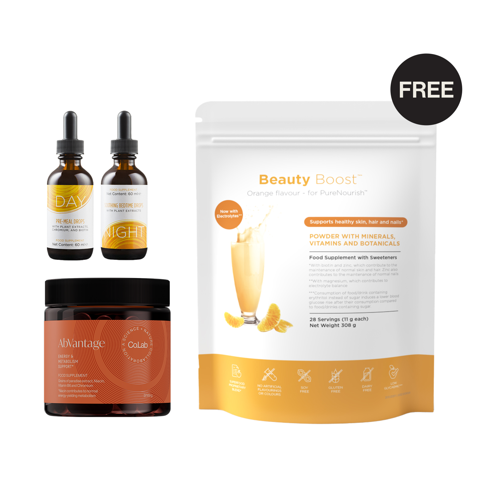 gouttes & abvantage — beauty boost™ offert