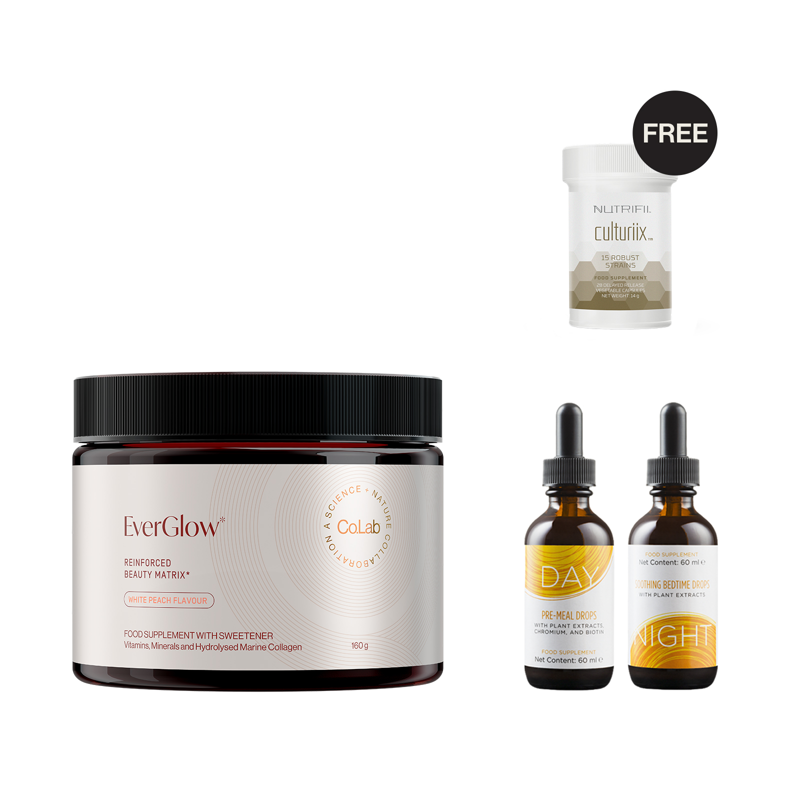 Pacco Gocce & EverGlow con Culturiix in omaggio