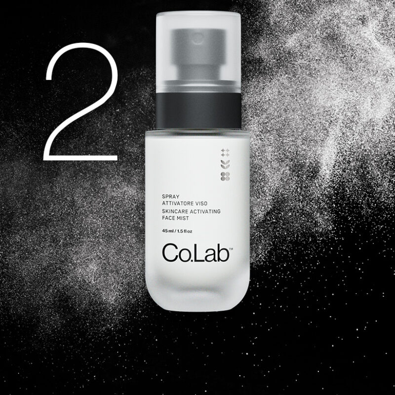 Étape 2 – Brume activatrice visage Co.Lab™